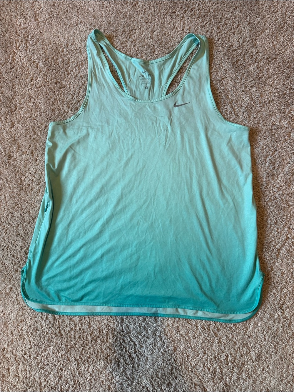 Nike Women’s Aqua Ombre Racerback Tank